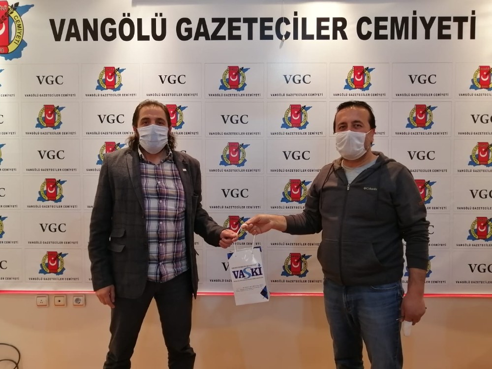 VASKİ’den VGC üyelerine hijyen paketi 