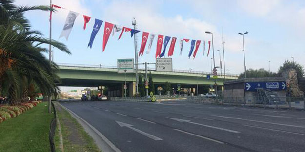 Vatan Caddesi trafiğe kapatıldı