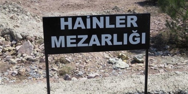 Vatan Hainleri Mezarlığı'na ilk defin
