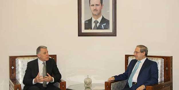 O partiden Esed rejimine flaş ziyaret