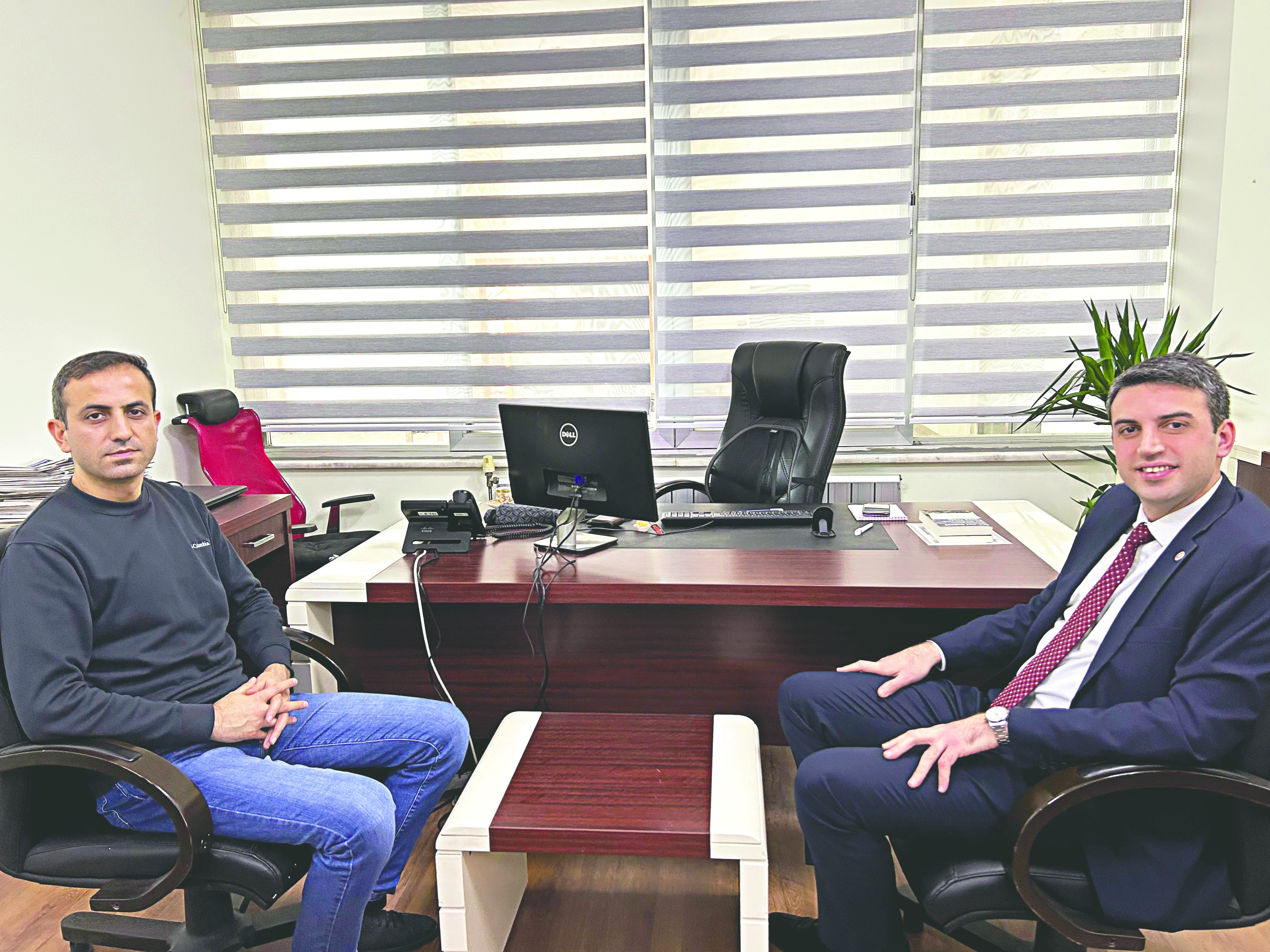 Vatan Partisi İBB Adayı Özkan’dan Akit’e ziyaret