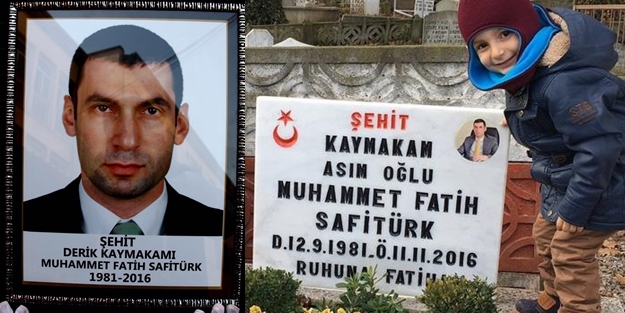 Şehit kaymakamı rahmetle yad ediyoruz...