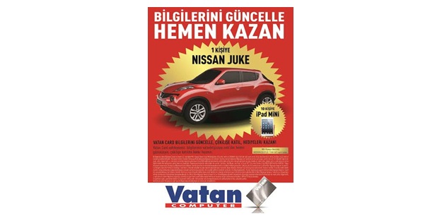 Vatancard Bilgilerini Güncelle Çekilişe Katıl