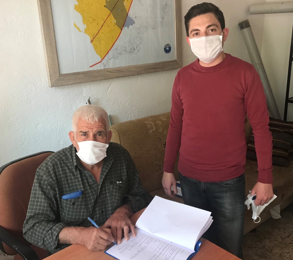 Vatandaş gelemeyince büyükşehir gitti 