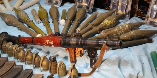 Vatandaş ihbar etti, cephanelik bulundu