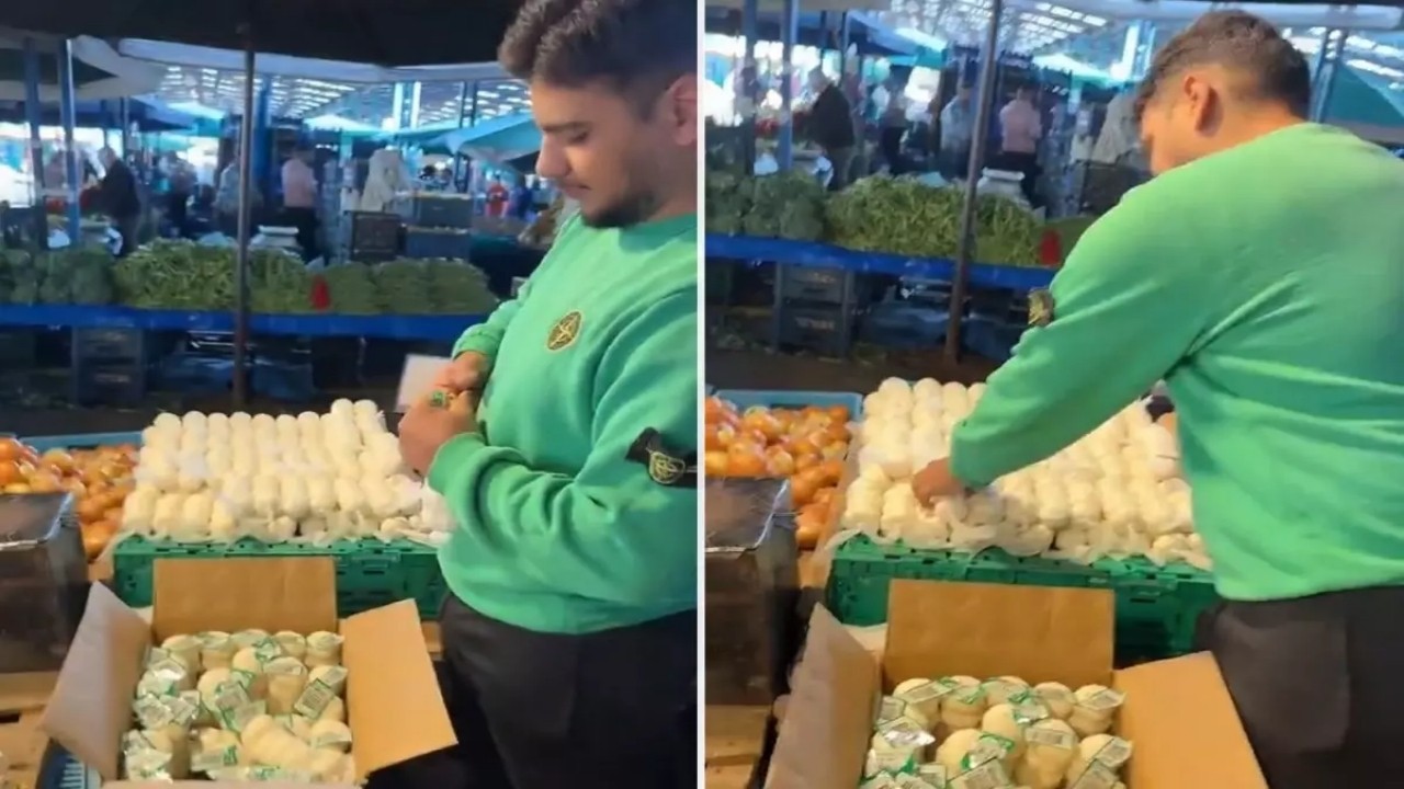 Vatandaşı böyle kandırıyorlar! Pazarcının yaptığı rezillik ortaya çıktı