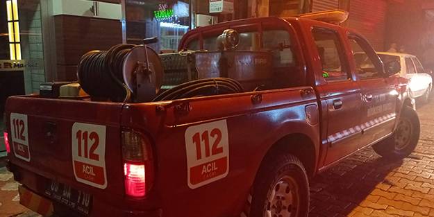 Vatandaşın dikkati olası büyük bir yangını önledi!