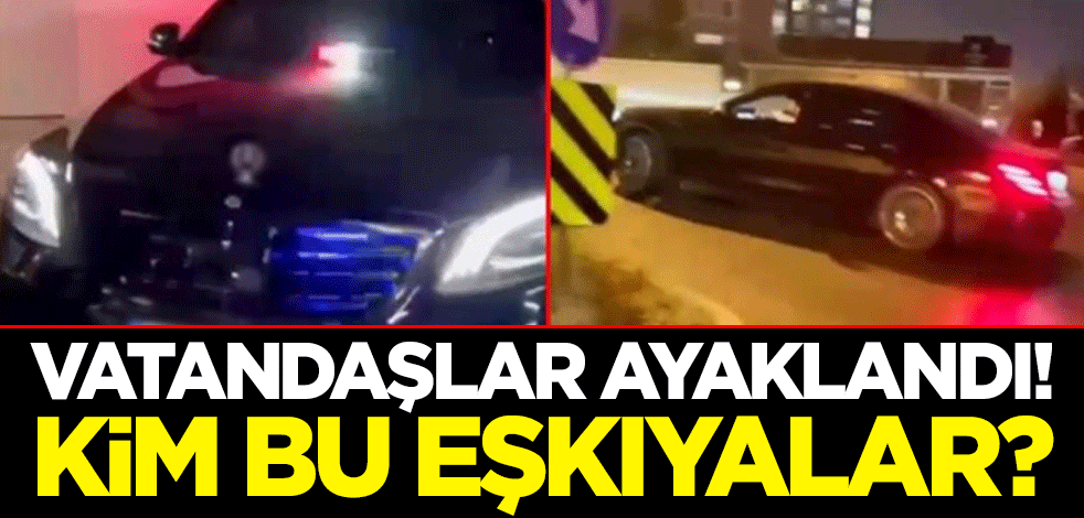 Vatandaşlar ayaklandı! Kim bu eşkıyalar?
