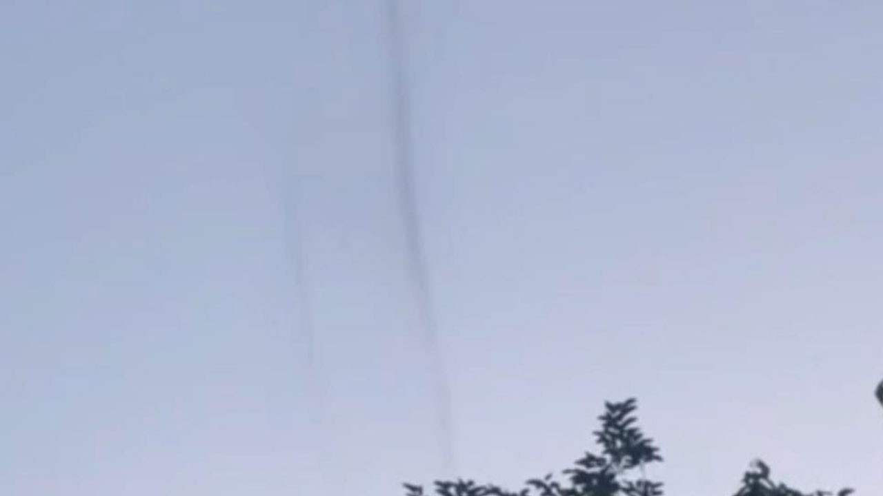 Vatandaşlar ne yapacağını şaşırdı! Tekirdağ'da korkutan görüntü