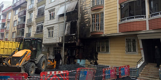 İstanbul'da yol çalışmasında facianın eşiğinden dönüldü