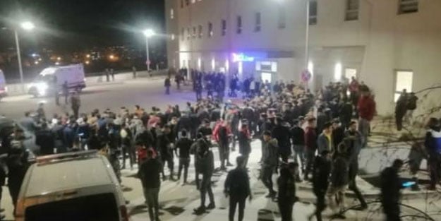Vatandaşlar yaralı askerlerimiz için hastaneye akın etti