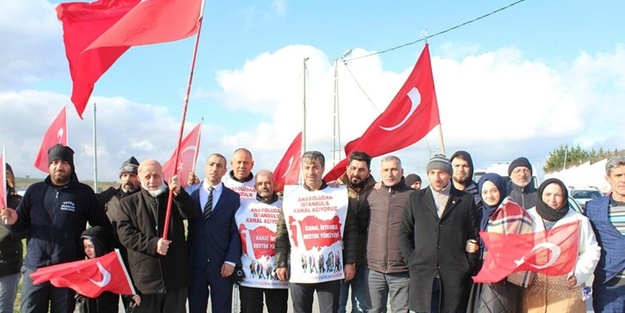 Vatandaşlardan Kanal İstanbul'a tam destek
