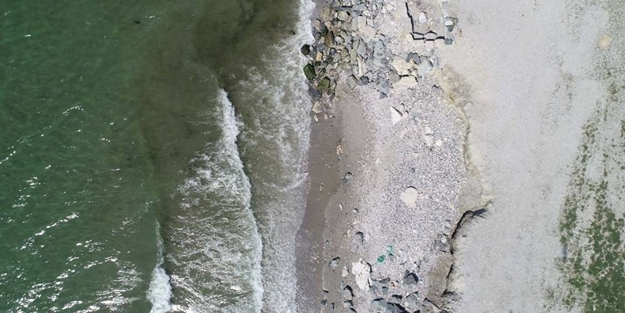 Vatandaşları tedirgin eden görüntü: Deniz 6 metre çekildi!