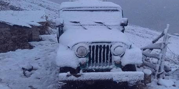 Vatandaşların ‘Kar’ şaşkınlığı… ‘Kış erken geldi’