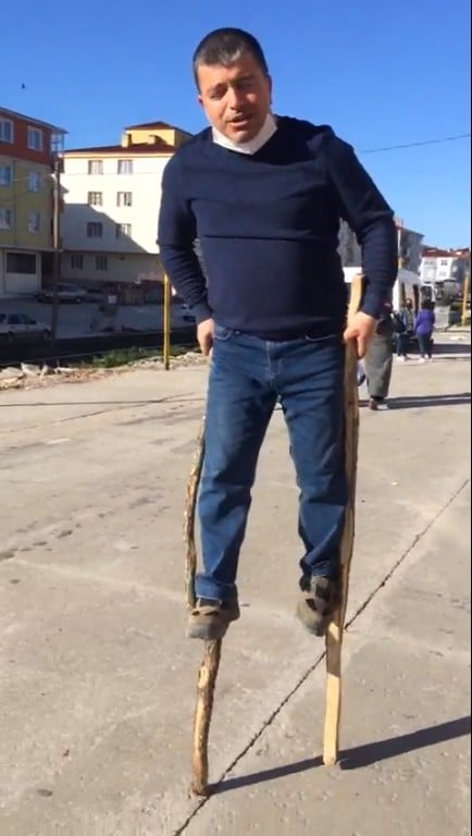 Vatandaştan gülümseten ‘korona virüs’ önlemi 