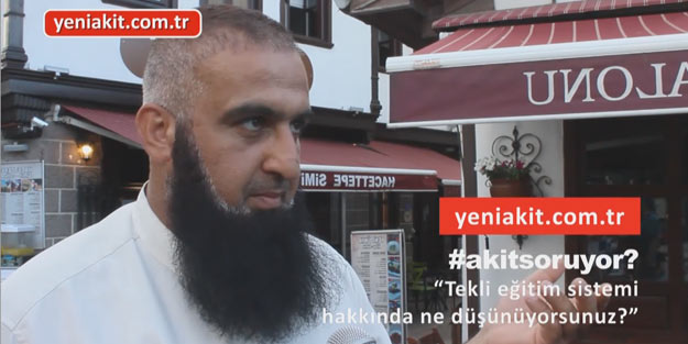 Vatandaştan solak paçavralara tekli eğitim tepkisi: Benim dinimin gereğine de saygı duyulmalı