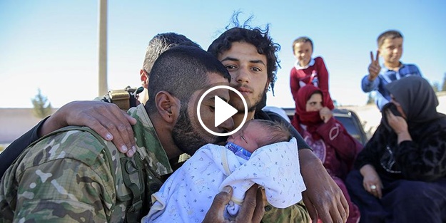 Vatanlarına dönen Suriyelilere 'şefkat eli'