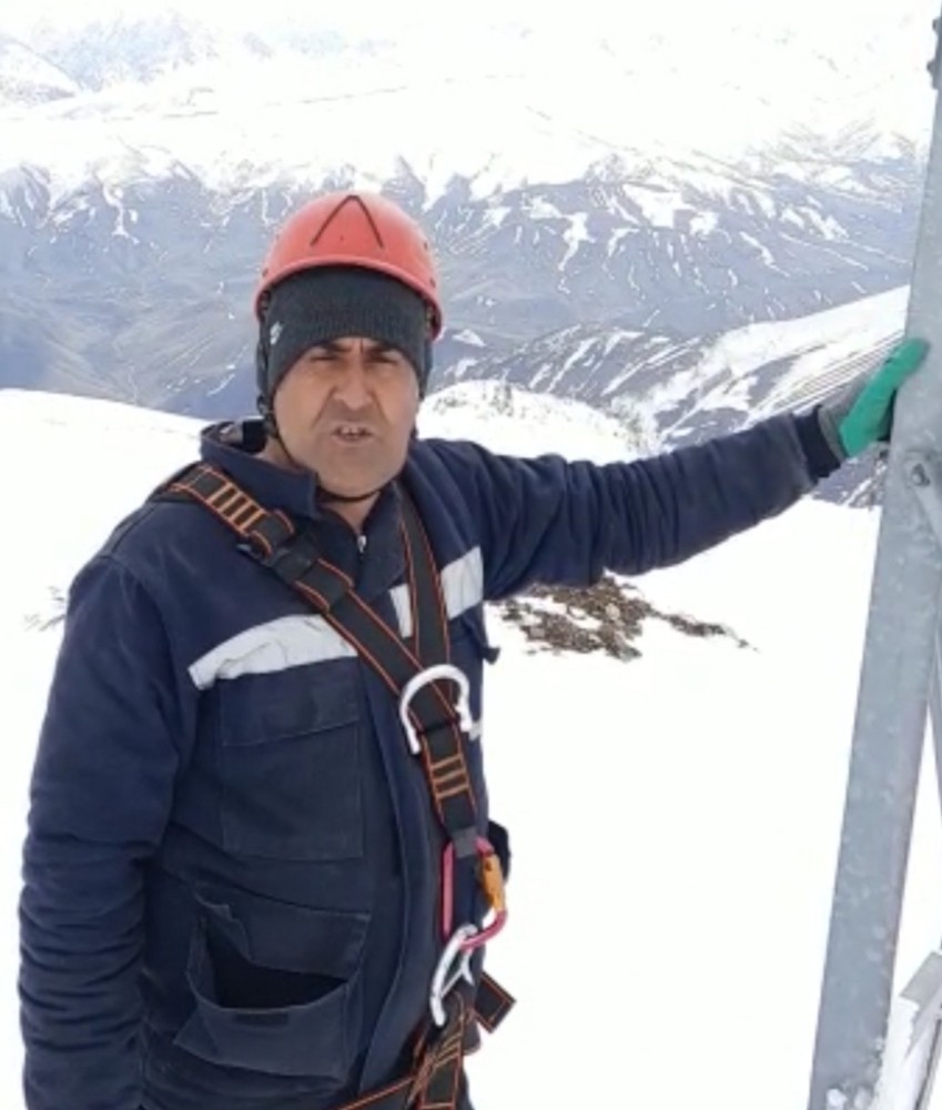 VEDAŞ çalışanlarından anlamlı mesaj 