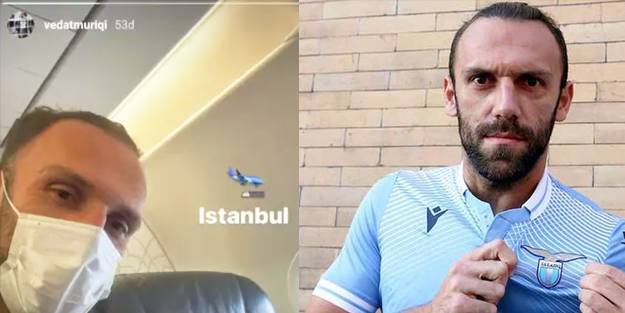 Vedat Muriç İstanbul'a ayak bastı!