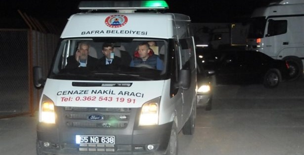 Vedat Şahin'in cenazesi Samsun'da