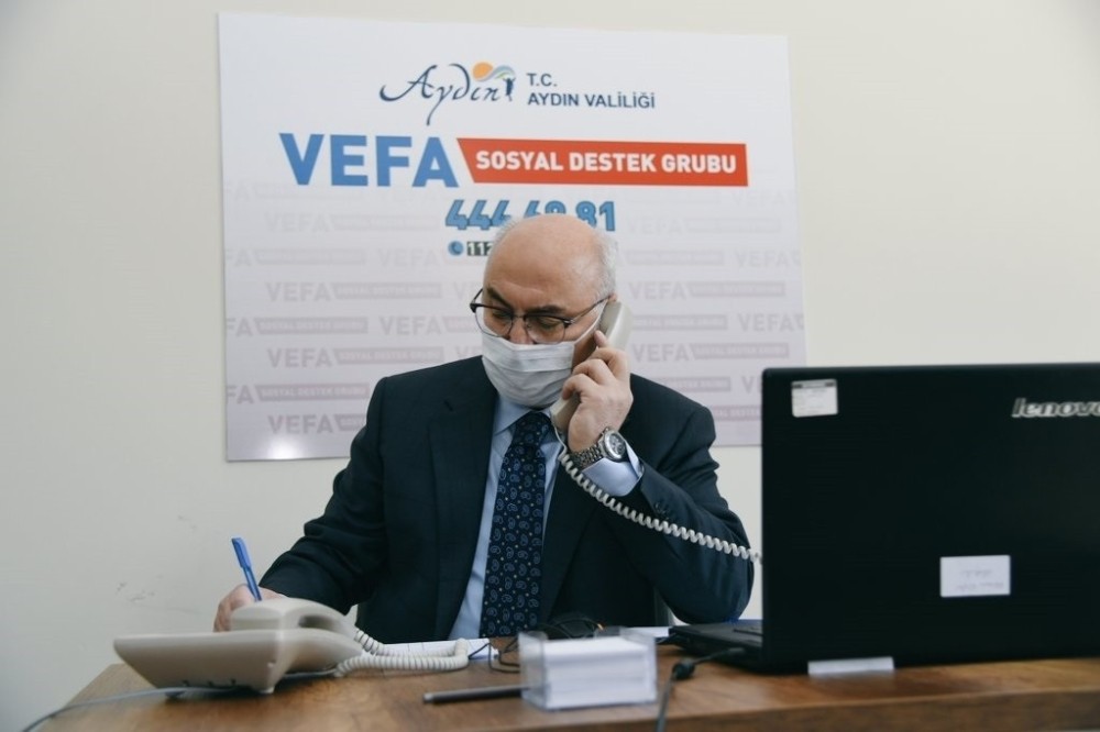 Vefa hattı taleplerini Vali Köşger aldı 