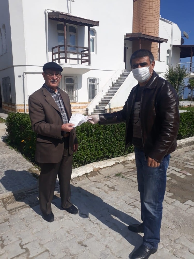 Vefanın böylesi: Karantinadan çıktı, 2 bin TL bağışladı 