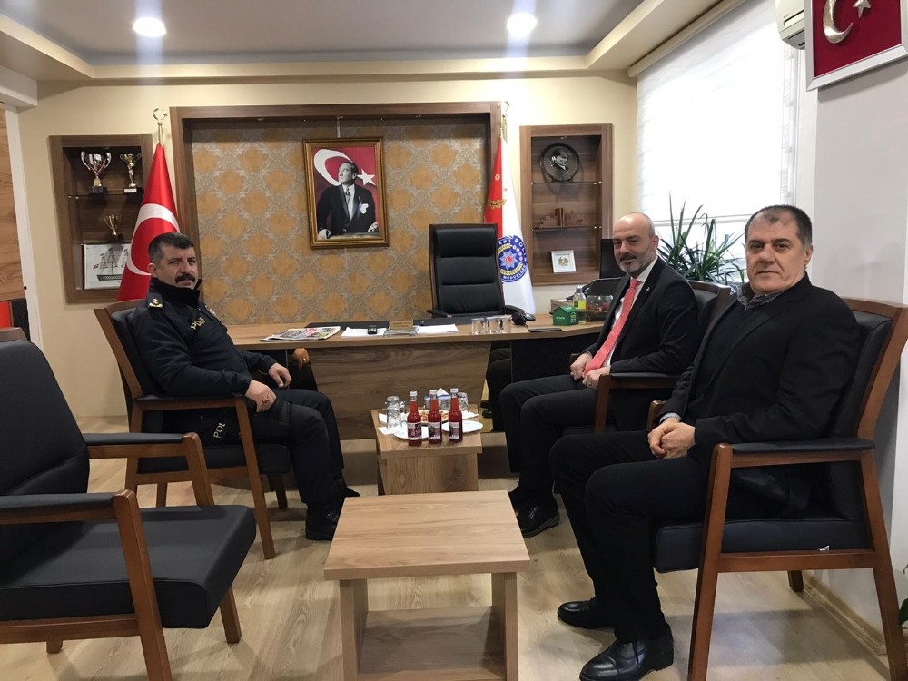 Vekil Işık’tan Emniyet Müdürü Yüce’ye ziyaret 