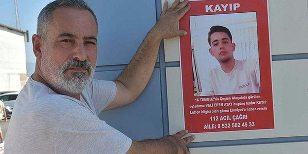 Veli Eren nerede? Çaresiz ailesi İzmir'de sokak sokak gezip afiş yapıştırıyor...