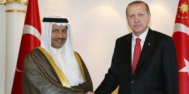 Veliaht Prens Al Sabah'dan Cumhurbaşkanı Erdoğan'a övgü