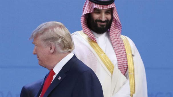 Veliaht Prens Selman ile Trump görüştü