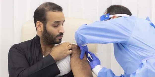 Veliaht Prens Selman koronavirüs aşısı oldu