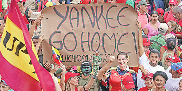 Venezuela direndikçe ABD kuduruyor