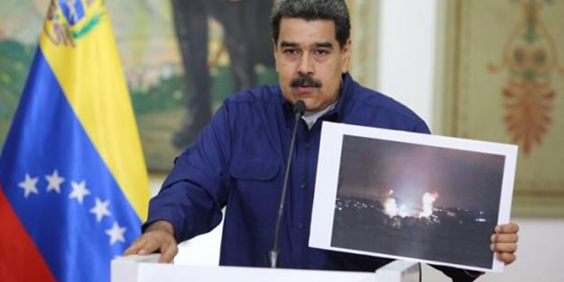 Venezuela lideri Maduro kürsüde açıkladı: Yakaladık