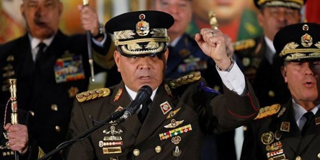 Venezuela Savunma Bakanı'ndan darbe girişimine ilişkin açıklama: Yemin ettik