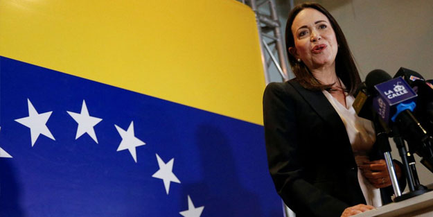 Venezuela'da muhalefet lideri Machado'dan eylem çağrısı