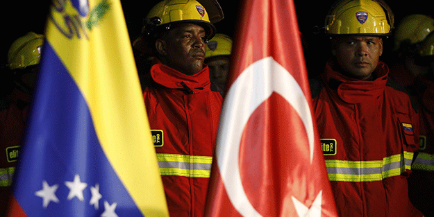 Venezuela’dan Türkiye seferberliği