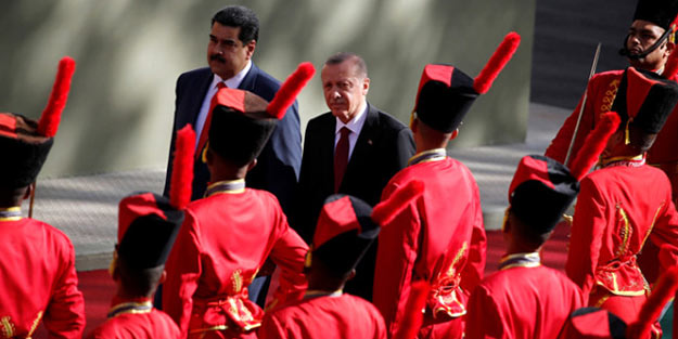 Venezuela'dan Türkiye'ye jest! O anlar Erdoğan'ı gururlandırdı