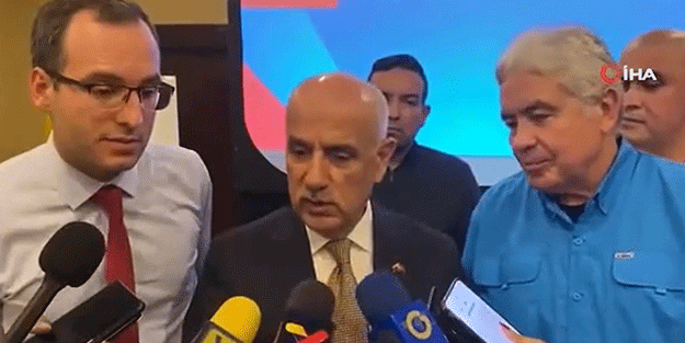 Venezuela'ya giden Bakan Kirişçi'den 