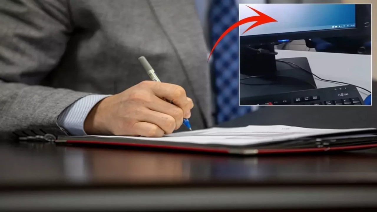 Vergi memurunun bilgisayar ekranındaki detay, ortalığı karıştırdı: Hemen işten atılmalı