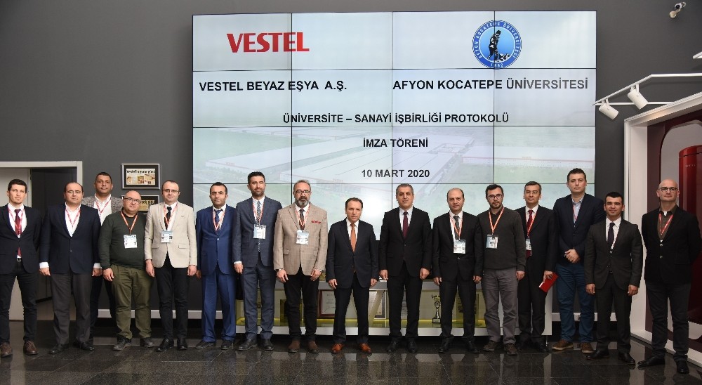 Vestel Beyaz Eşya, Afyon Kocatepe Üniversitesi ile iş birliği protokolü imzaladı 
