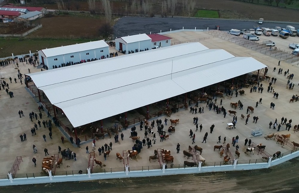 Veteriner İşleri Müdürlüğü personeli kurban pazarı boyunca hazır kıta 