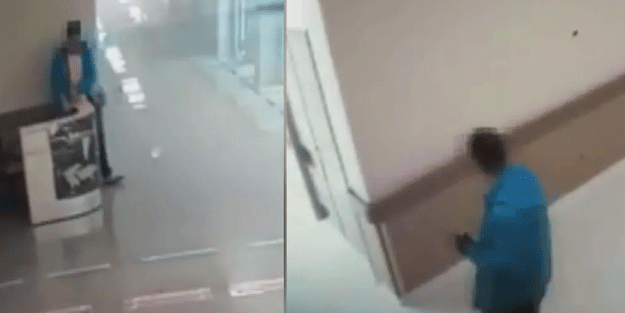 Vicdansız hırsız koronavirüsle savaşan doktor ve hemşireleri böyle soydu