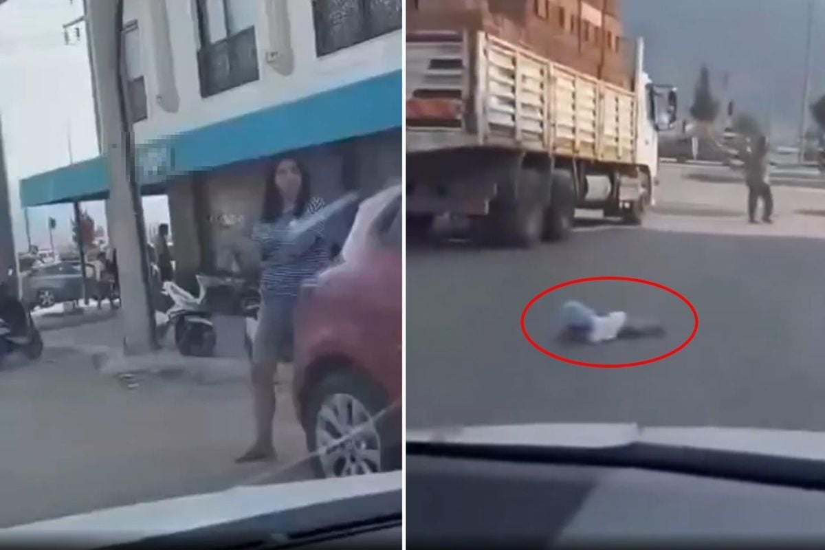 Vicdansız karı-kocaya mı isyan edelim, oturup video çekenlere mi? Birbirleriyle kavga edip minik bebeklerini yol ortasına attılar