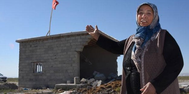 Vicdansızlar yaşlı çiftin hayallerini yıktılar