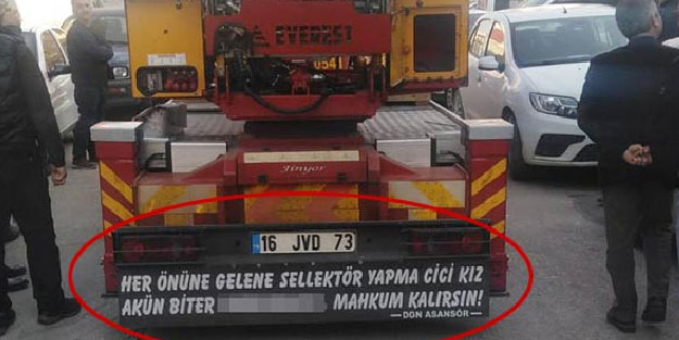 Vincin arkasına yazdığı yazı pahalıya patladı