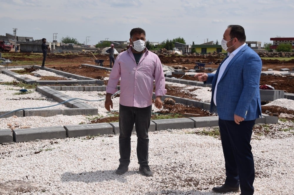 Viranşehir’de çok amaçlı park çalışmalarına başlandı 