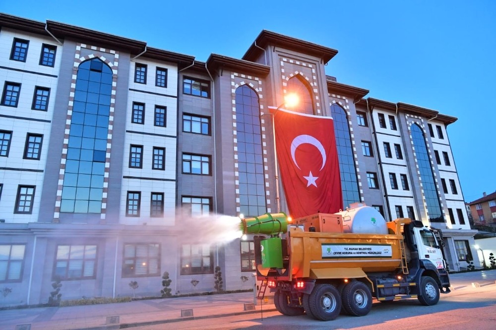 Virüs avcısı Covid-19 SAVAR Ankara sokaklarında 