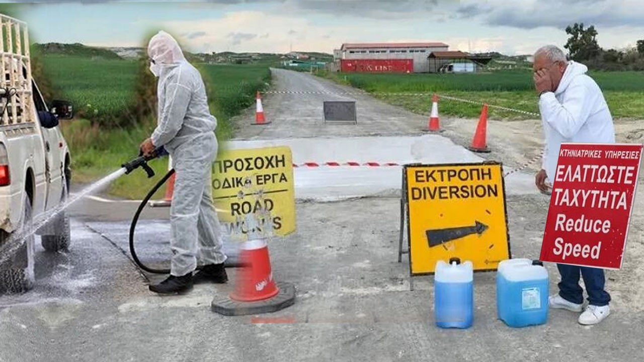 Virüs kontrolden çıktı: Güney Kıbrıs’ın tamamı karantinaya alındı