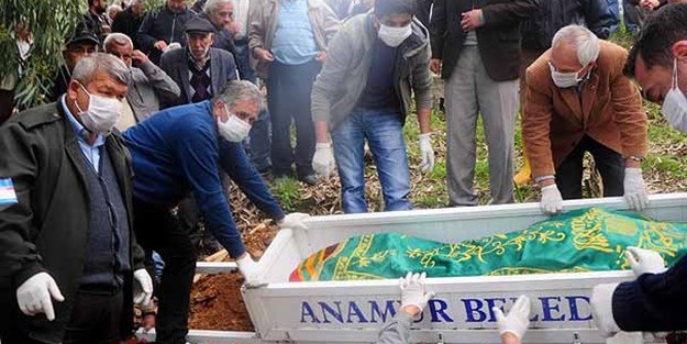 Cenazede ürküten ayrıntı