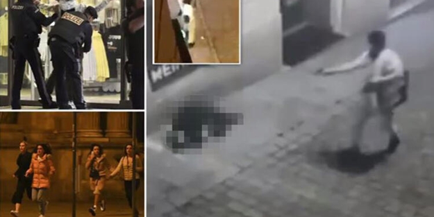 Viyana kan gölüne döndü! Şoke eden görüntüler